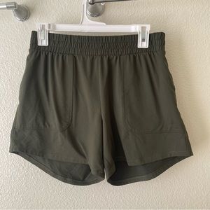 Green All In Motion Athletic Shorts
